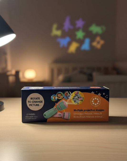 2 In 1 Projector And Flashlight For Kids